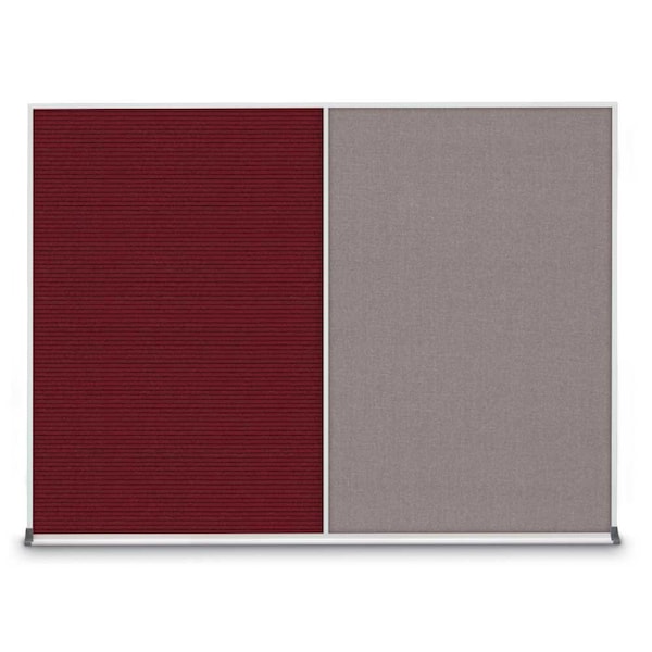 Triple Door Radius Corkboard, 96"X48", S